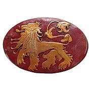 Game of Thrones Lannister Lion Shield Pin